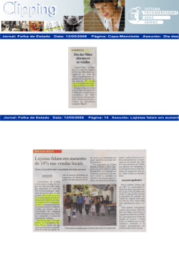 Dia das M&atilde;es - fecomercio-mt