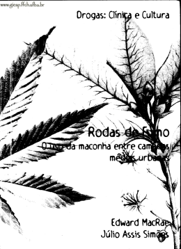 o uso da maconha entre camadas médias - GIESP