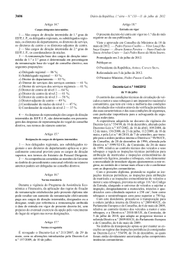Decreto-Lei n.&ordm; 144/2012