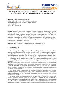 PROJETO E VALIDA&Ccedil;&Atilde;O EXPERIMENTAL DE