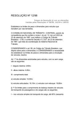 Resolu&ccedil;&atilde;o 210/06 - Portal Guia do TRC