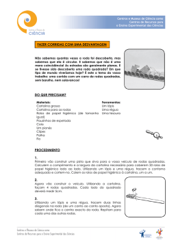 Fazer Corridas com uma Desvantagem