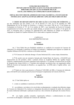 Abertura Edital