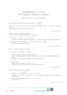 Equa&ccedil;&otilde;es e problemas
