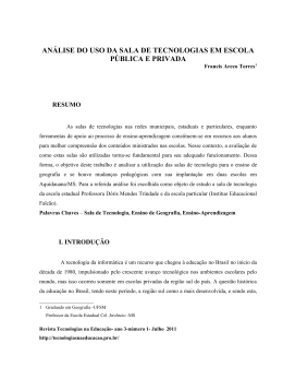 O Uso das Tics como facilitadores na produ&ccedil;&atilde;o textual