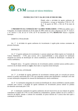 Instru&ccedil;&atilde;o CVM 434