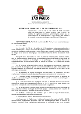 DECRETO Nº 56.668, DE 1º DE DEZEMBRO DE 2015
