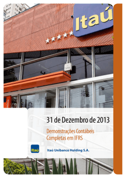 31 de Dezembro de 2013