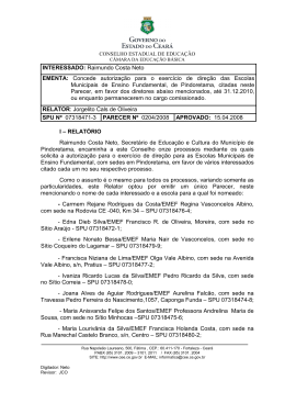 INTERESSADO: Raimundo Costa Neto EMENTA: Concede