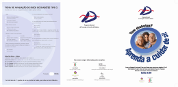 ficha de avaliação de risco de diabetes tipo 2 - Direcção