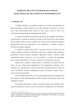 Diabetes mellitus em pequenos animais