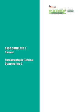 Diabetes tipo 2 - UnA-SUS