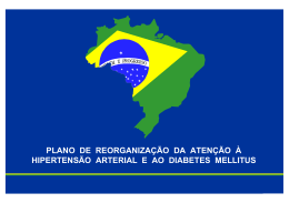 diabetes mellitus - Minist&eacute;rio da Sa&uacute;de