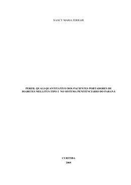 nancy maria ferrari perfil quali-quantitativo dos pacientes