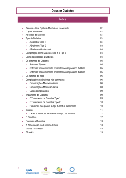 Dossier Diabetes - Médicos de Portugal