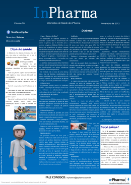 InPharma NOV - 2012: Diabetes