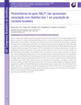 Polimorfismos do gene NALP1 não apresentam associação com