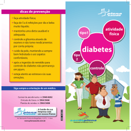 diabetes - Plena Saúde