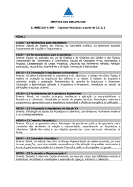 Disciplinas do Curr&iacute;culo 4/804