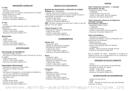 informa&ccedil;&atilde;o CONSULADO - embaixada s&atilde;o tom&eacute; e pr&iacute;ncipe