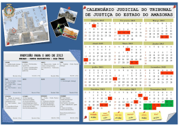 Anexo da Portaria n&ordm; 161/2013 - Tribunal de Justi&ccedil;a do Estado do