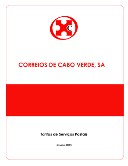 CORREIOS DE CABO VERDE, SA