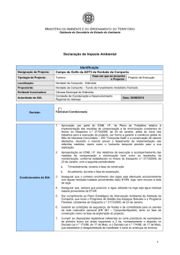 DIA - SIAIA - Ag&ecirc;ncia Portuguesa do Ambiente