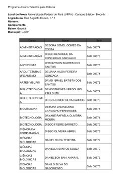 Universidade Federal do Par&aacute; (UFPA) - Campus B&aacute;sico