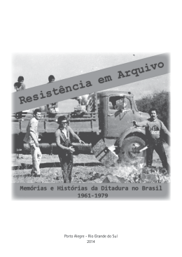 Cat&aacute;logo Seletivo Resist&ecirc;ncia em Arquivo