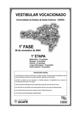 1&ordf; etapa - udesc.br