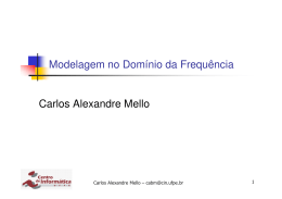 Aula01 - Modelagem no Domínio da Frequência