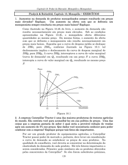 Pindyck & Rubinfeld, Cap&iacute;tulo 10, Monop&oacute;lio