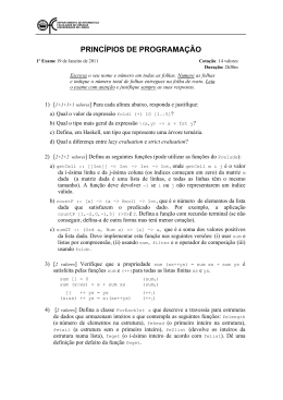 Exames 2011-2015 - Moodle da Fcul