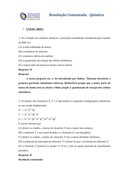 qu&iacute;mica unesp 2009-1