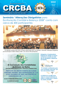 Edi&ccedil;&atilde;o N&deg; 2/2009