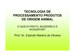 tecnologia de processamento produtos de origem animal