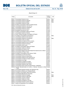 BOLETÍN OFICIAL DEL ESTADO