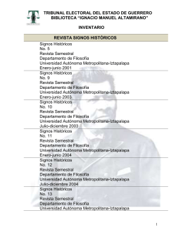 TRIBUNAL ELECTORAL DEL ESTADO DE GUERRERO