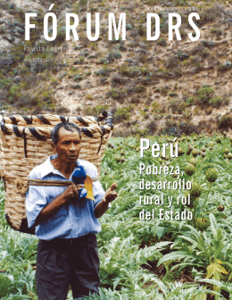 Pobreza, desarrollo rural y rol del Estado