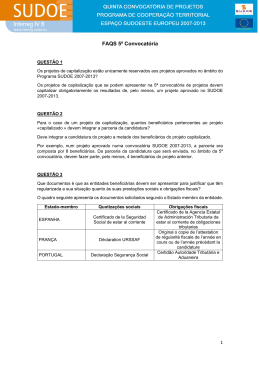 FAQs da quinta convocat&oacute;ria
