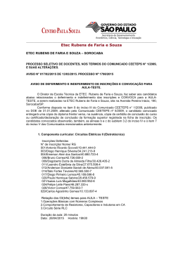 aqui - etec rubens de faria e souza