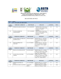 resultado definitivo - acs - Escola de Governo Tavares Bastos