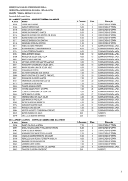 Resultado da Segunda Etapa