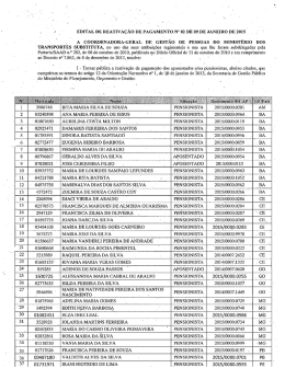 39 - Ministério dos Transportes