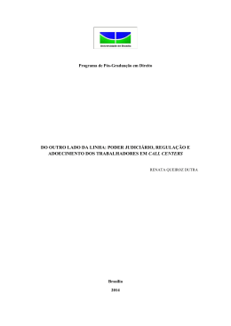 do outro lado da linha: poder judici&aacute;rio, regula&ccedil;&atilde;o e