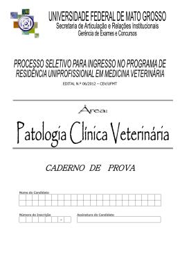 patologia clínica veterinária