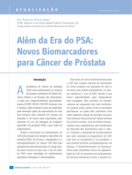 Novos Biomarcadores para Câncer de Próstata