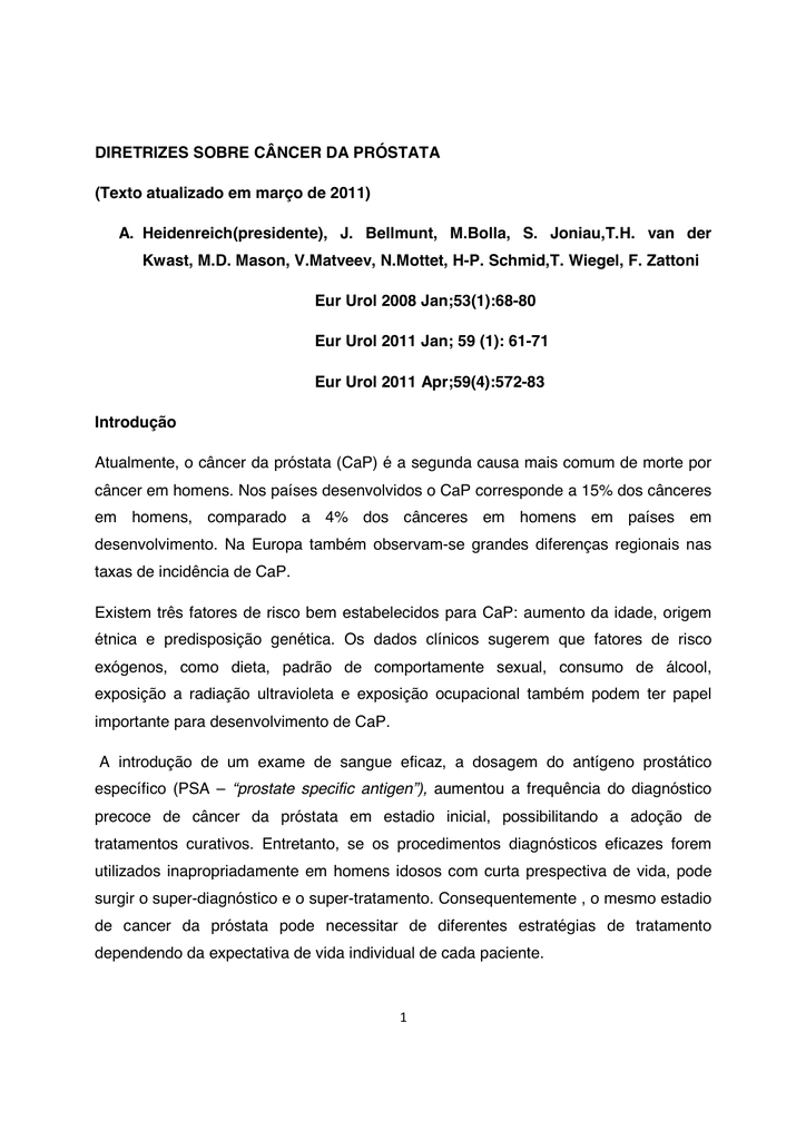 síntomas de cáncer de próstata t1c