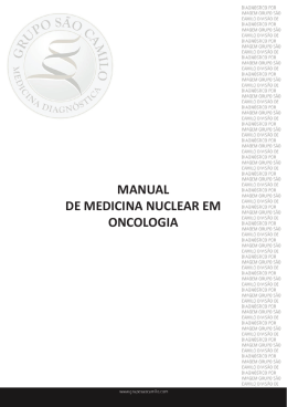 Manual de Medicina Nuclear - Oncologia