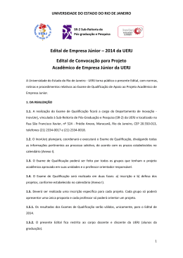 Edital de Empresa J&uacute;nior - Sub-Reitoria de P&oacute;s